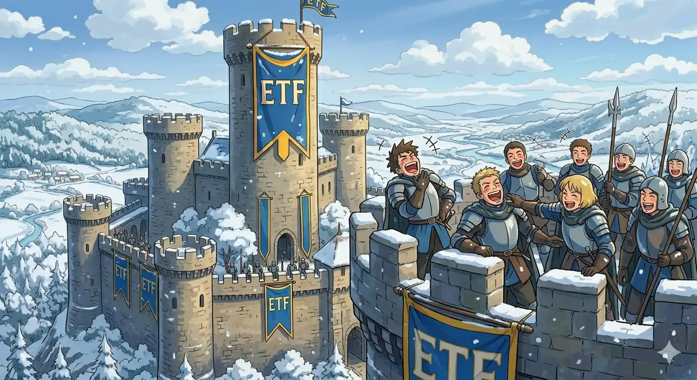 A castle with ETF banners hastily hung and even more hastily taken down, a scoreboard showing five rallies, ETF members filing out looking pleased with themselves while the state files back in looking confused