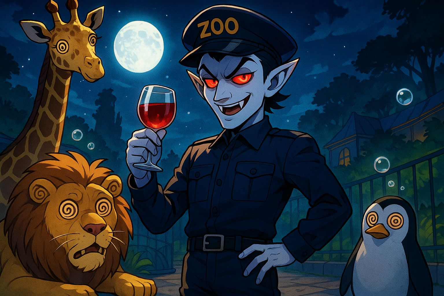 Count Bubblula Joins the Zoo